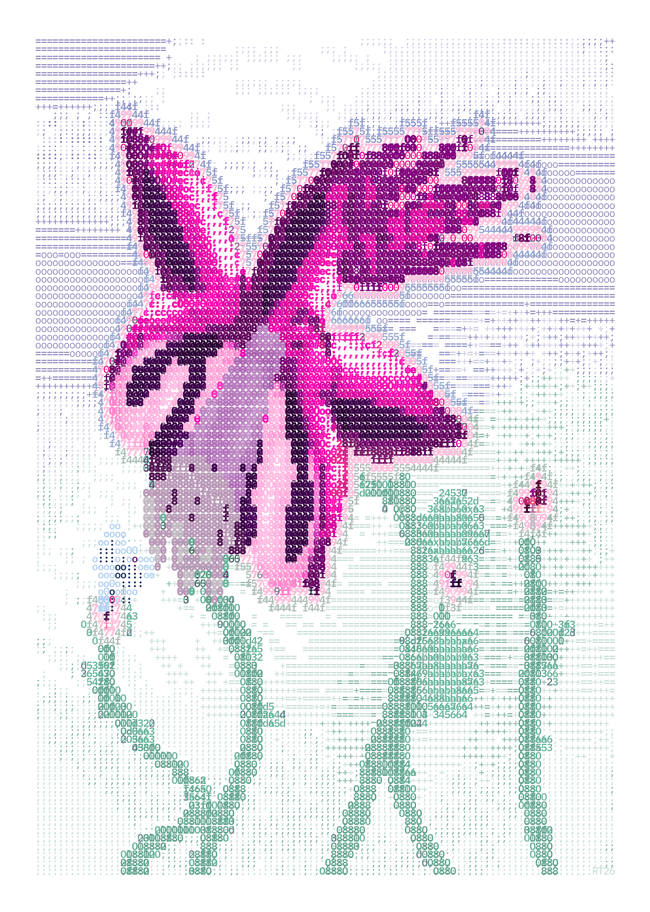 The same magenta columbine with 4 additional blooms from its ownership history.